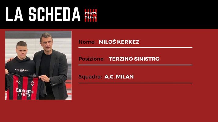Milos Kerkez, classe 2003, nuovo acquisto dell'AC Milan | Calciomercato Milan News (Getty Images) 