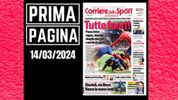 Prima pagina Corriere dello Sport: RedBird duro. “Il Milan è nostro”