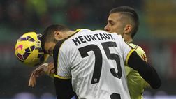 Casa Udinese: infortunio per Heurtaux, frattura della mandibola