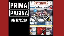 Prima pagina Tuttosport: “Buon anno Juve!”