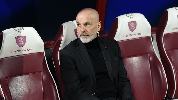 Stefano Pioli AC Milan Salernitana-Milan 2-2 Serie A 2021-2022