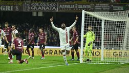 Salernitana-Milan 1-1 al 45′: i gol arrivano dalla difesa | Serie A News