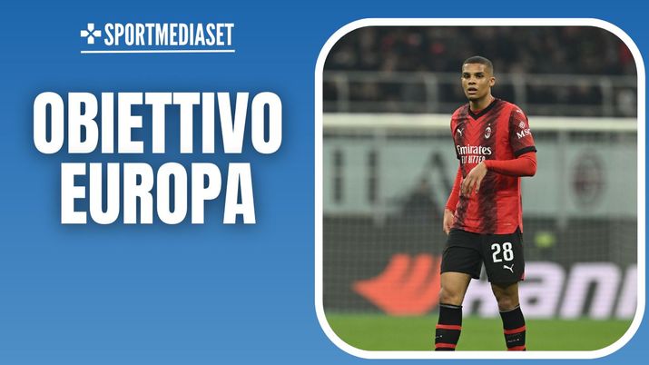 Malick Thiaw AC Milan Milan-Rennes 3-0 Europa League 2023-2024