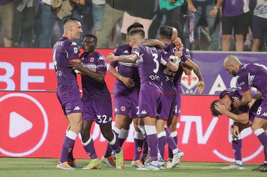 FLORENCE, ITALY - MAY 21: Alfred Duncan of ACF Fiorentina celebrates after scoring a goal during the Serie A match between ACF Fiorentina and Juventus at Stadio Artemio Franchi on May 21, 2022 in Florence, Italy. (Photo by Gabriele Maltinti/Getty Images) La splendida annata viola: tanti promossi e nessun bocciato (o quasi…)- immagine 2