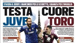 EDICOLA TS – Testa Juve, cuore Toro: i bianconeri per lo scudetto, granata per l’orgoglio