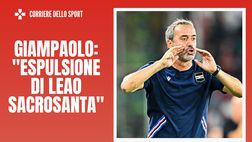 Sampdoria-Milan, Giampaolo: “Mia espulsione giusta, gli ho dato del co***one”