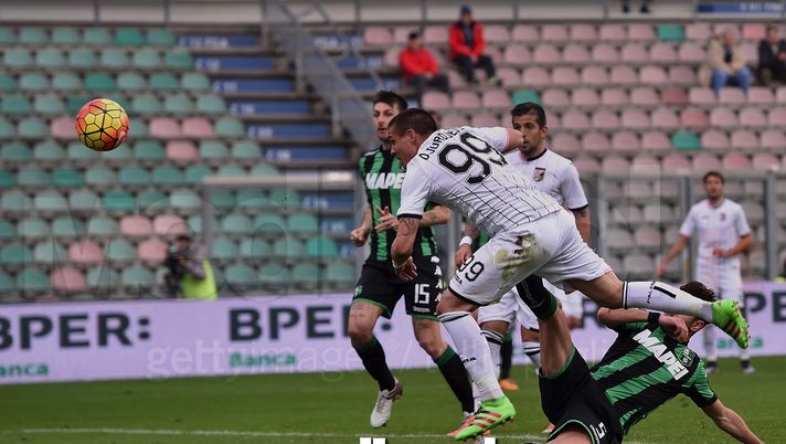 Uros Djurdjevic a segno contro il Sassuolo Uros Djurdjevic a segno contro il Sassuolo
