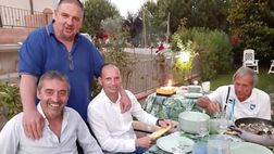 Giampaolo, relax a Pescara con Allegri e Galeone