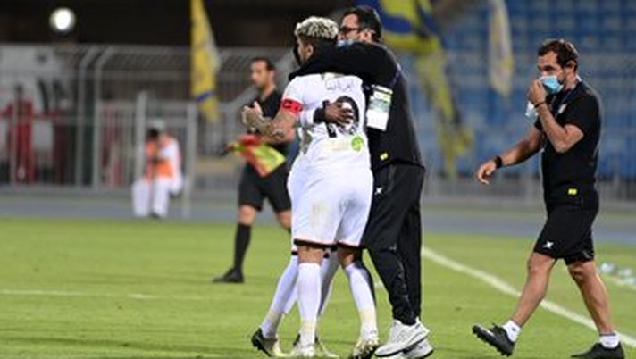 Abbracci finali a Riad Abbracci finali a Riad