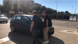 VIDEO PALERMO, Luciano Zavagno e il Ds Castagnini lasciano il “Renzo Barbera”