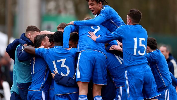 Getty Images for DFB Italia qualificata per l’Europeo U19: finisce 2-2 con il Belgio, in gol Esposito - immagine 1