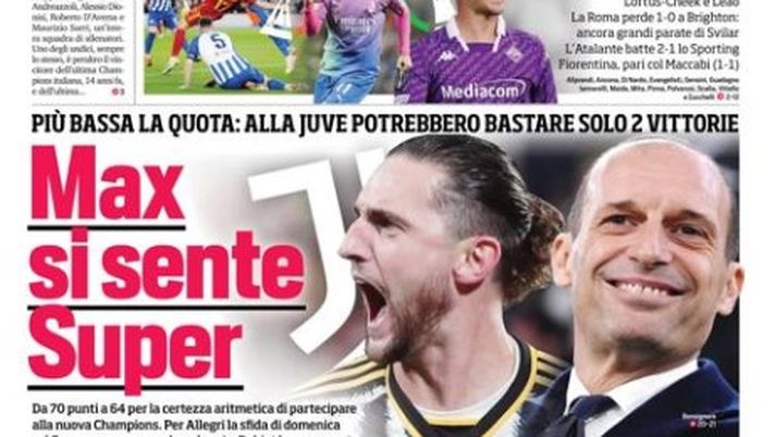 EDICOLA / CdS: Inter sotto shock. Stress e pressioni, nerazzurri in calo: il Napoli ci crede - immagine 1