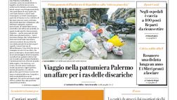Prima Pagina, La Repubblica-Palermo: “Crepuscolo dell’era Orlando. Mirri pronto a lasciare”