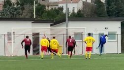 Ex Foggia, il portiere Tucci segna ancora e non si ferma più
