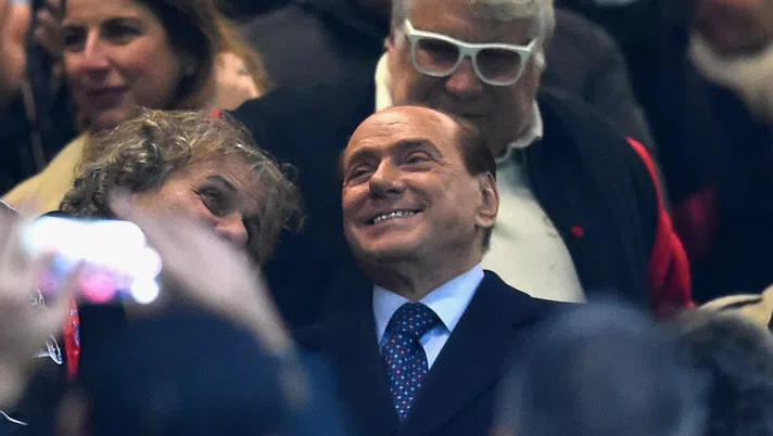 Silvio Berlusconi a 'San Siro' durante Milan-Inter (credits: GETTY Images)