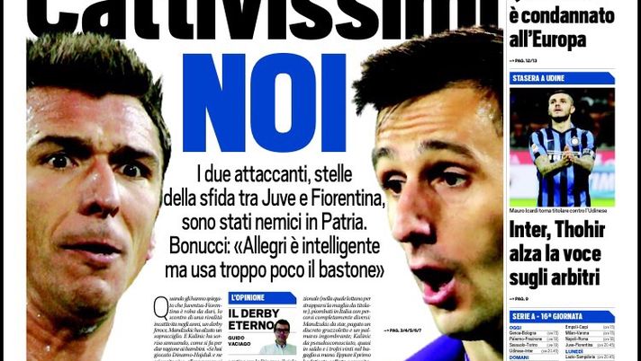 Prima Pagina, Tuttosport: “Cattivissimi noi, altro che fratelli. 32 milioni per Ancelotti, c’è lo Zenit! Questo Torino è condannato all’Europa” 