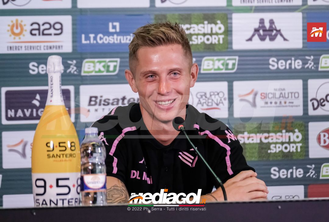 FOTO PALERMO, La conferenza stampa di presentazione di Luca Vido (Gallery) - immagine 21