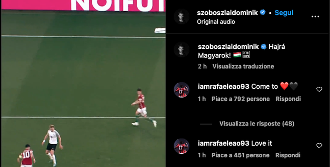 Screen Instagram Szoboszlai