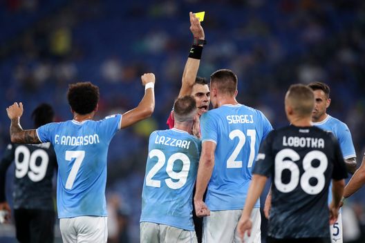 La Lazio protesta con Sozza La Lazio protesta con Sozza