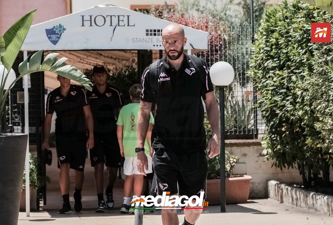 FOTO RITIRO PALERMO, la squadra di Baldini verso l’amichevole col Pisa (Gallery) - immagine 20