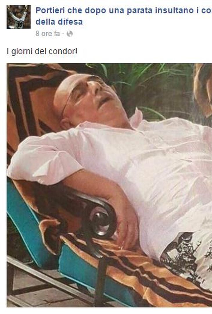  Sfottò del web a Galliani (Fonte: facebook) 