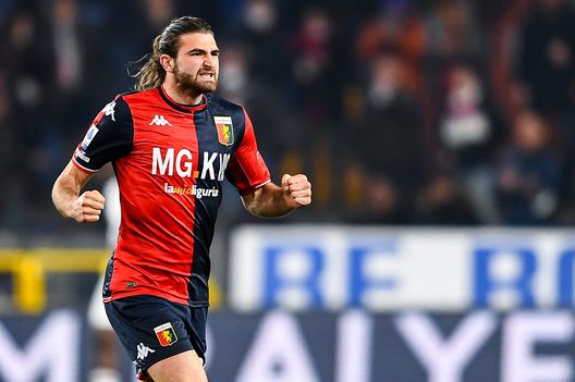 GENOA, ITALY - MARCH 18: Manolo Portanova of Genoa celebrates after scoring a goal during the Serie A match between Genoa CFC and Torino FC at Stadio Luigi Ferraris on March 18, 2022 in Genoa, Italy. (Photo by Getty Images) Caso Portanova, ecco la condanna: 6 anni di reclusione per stupro di gruppo- immagine 2