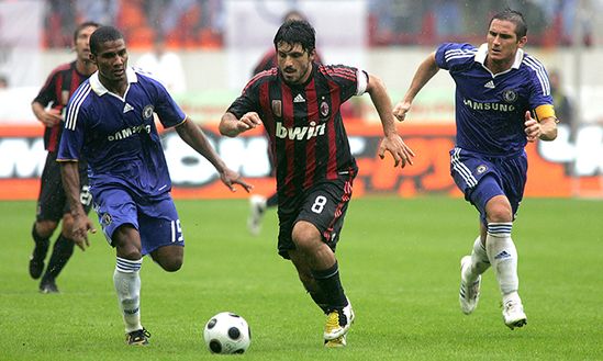  Gennaro Gattuso in Milan-Chelsea dell'estate 2009 (credits: acmilan.com) 