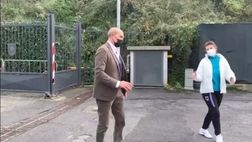 Sampdoria, l’arrivo di Lanna al centro di allenamento: “Bentornato a casa”