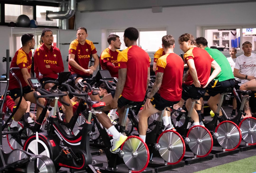 Roma, allenamento a Trigoria: si rivede anche Llorente – FOTO GALLERY - immagine 41