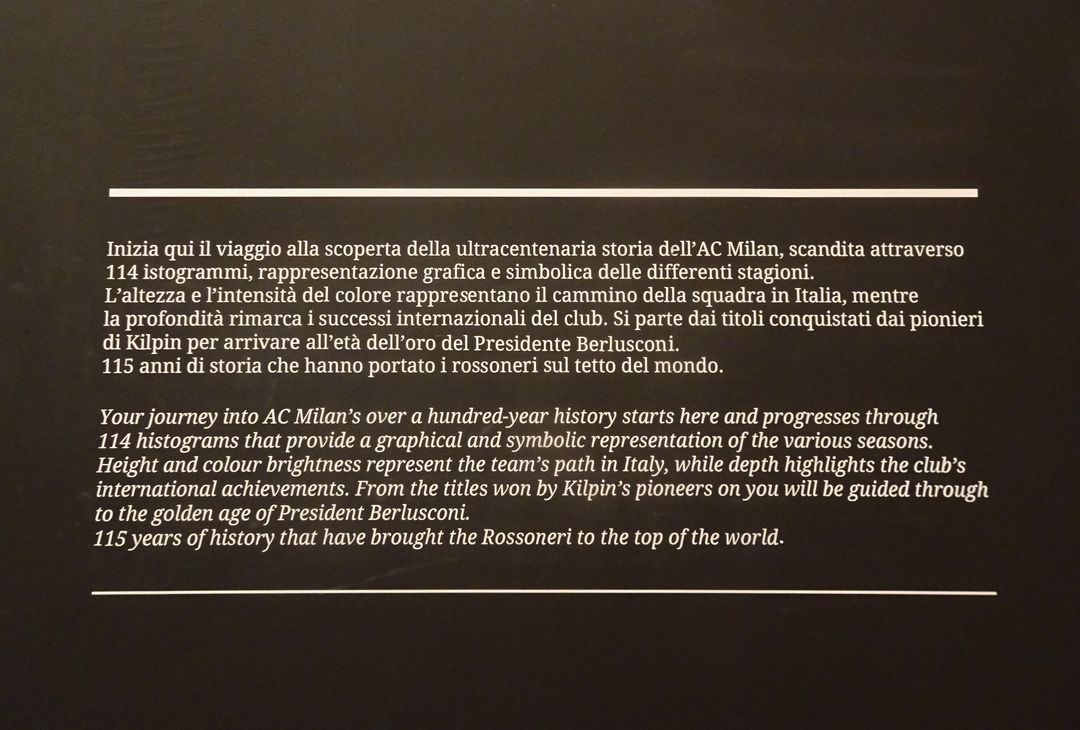 L'area di Casa Milan dedicata allo statuto