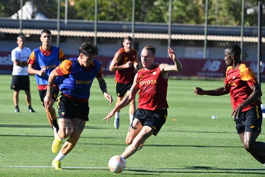 Getty Images karsdorp trigoria allenamento