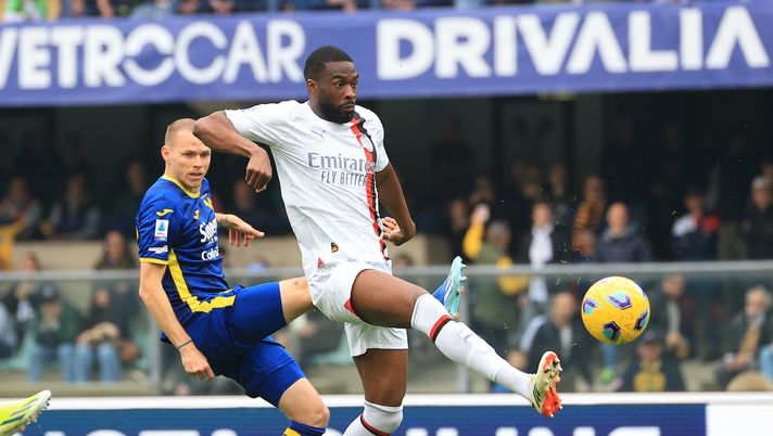 Fikayo Tomori AC Milan Verona-Milan 1-3 Serie A 2023-2024