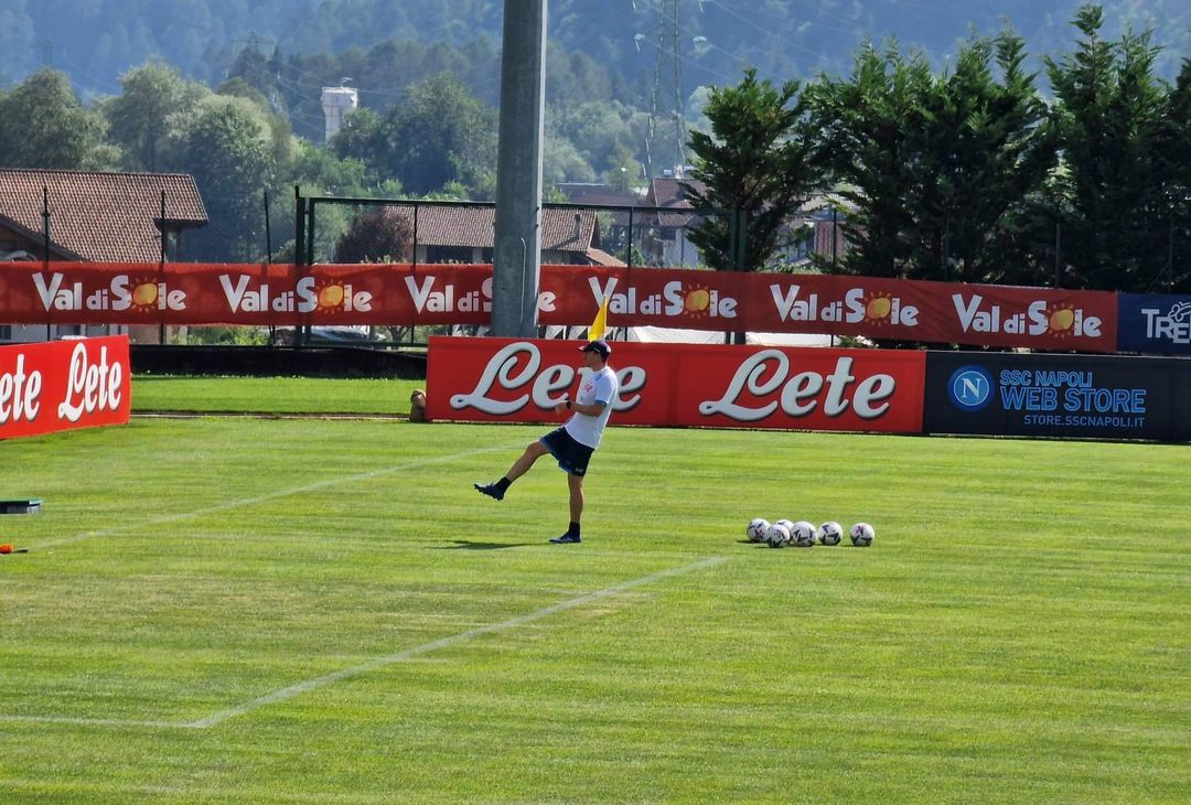 Foto Dimaro Day 8 Inizia Lallenamento Dei Portieri Calcio Napoli 1926 