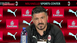 Milan, Gattuso: “Domani giocheremo per maglia e carriera. Andrà in Champions chi…”