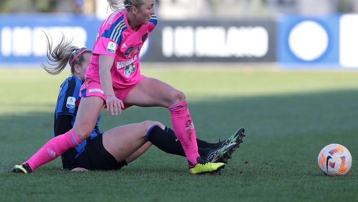 Julia Karlernas, calciatrice del Como Women (getty images)