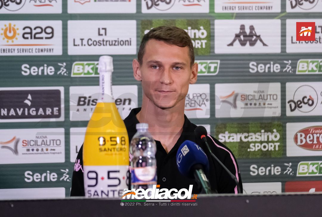 FOTO PALERMO, Leo Stulac presentato in conferenza stampa (Gallery) - immagine 6