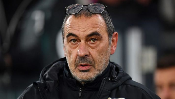 TURIN, ITALY - FEBRUARY 02: Maurizio Sarri, Head Coach of SS Lazio, looks on prior to the Coppa Italia Quarter Final match between Juventus FC and SS Lazio at Allianz Stadium on February 02, 2023 in Turin, Italy. (Photo by Valerio Pennicino/Getty Images) Sarri: “La verità su Lazzari fuori! Cataldi da valutare, Felipe ok, Milinkovic e il vero Immobile…” - immagine 1