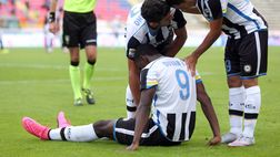 Zapata, Guilherme e Kone, ecco quando rientreranno i friulani