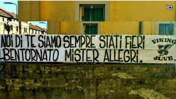 Juve, l’accoglienza dei tifosi ad Allegri: “Di te siamo sempre stati fieri” Juve, l’accoglienza dei tifosi ad Allegri: “Di te siamo sempre stati fieri”