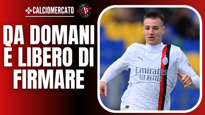 Francesco Camarda AC Milan Primavera Calciomercato Milan rinnovo