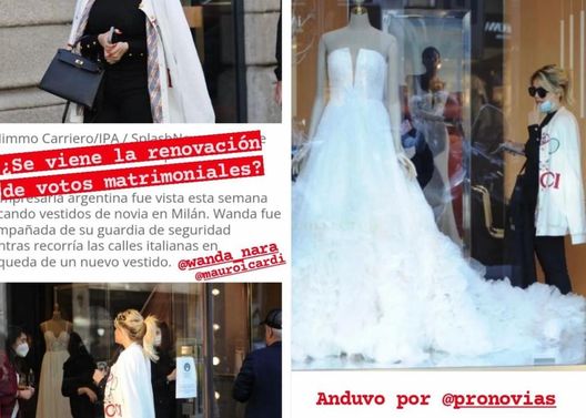 Rinnovo delle promesse matrimoniali in casa Icardi? Wanda paparazzata mentre sceglieva…”- immagine 2