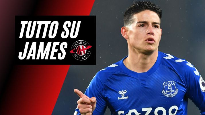 James Rodriguez (centrocampista Everton), obiettivo di calciomercato del Milan | AC Milan News (Getty Images) 