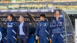 Verona, l’allenamento dei gialloblù