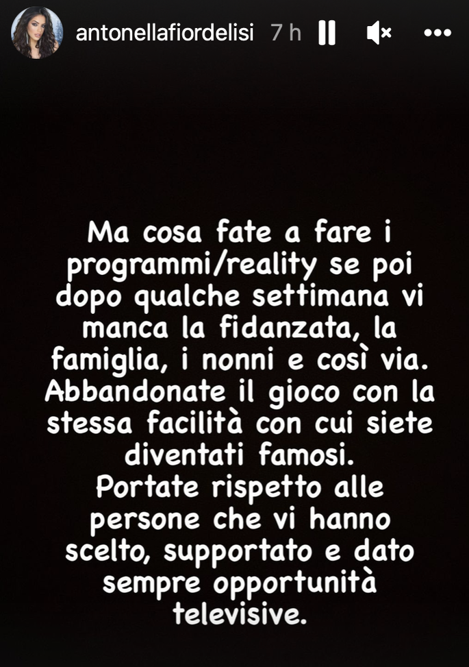 Antonella Fiordelisi contro i concorrenti dell’Isola: “Cosa ci andate a fare se poi…”- immagine 2