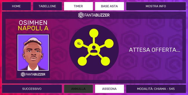 FantaBuzzer garanzia per il fanta: il battitore elettronico per un’asta più professionale- immagine 3