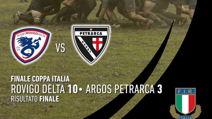 Petrarca Rugby, la Coppa Italia va al Rovigo 