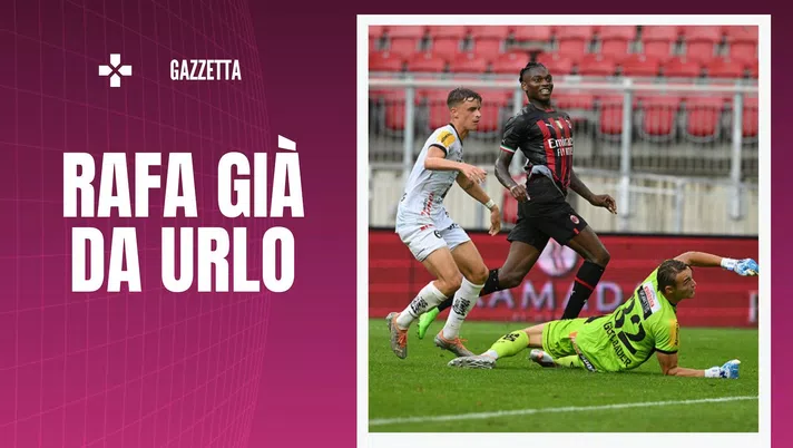 Rafael Leao AC Milan amichevole Wolfsberger-Milan 0-5