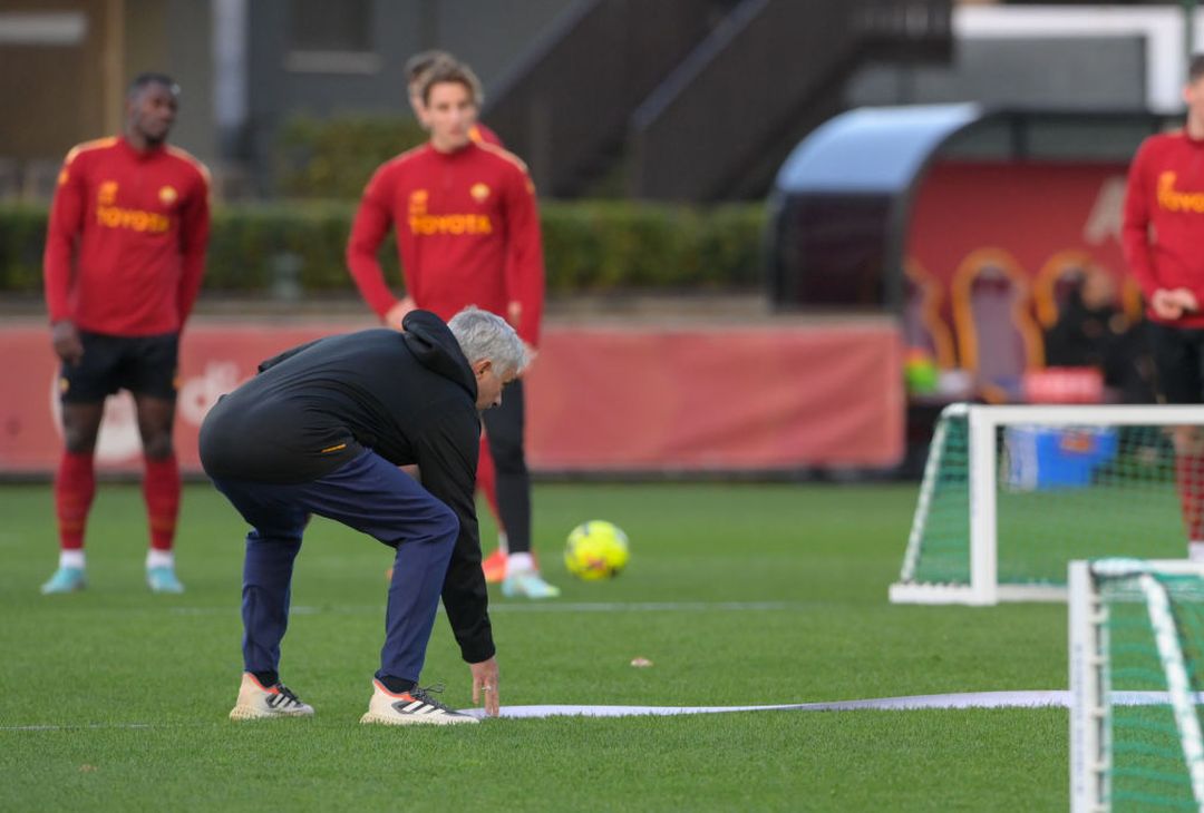 Trigoria, ripresa dopo Milan-Roma: gol di Solbakken. C’è Karsdorp – FOTO GALLERY - immagine 4