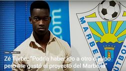 Ze Turbo si presenta al Marbella: “Sono qui per giocare. Avevo altre offerte, ma…”
