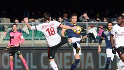 Verona-Milan, il riassunto della confusione in una punizione